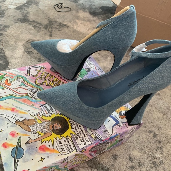 Jeffrey Campbell Denim Platform - Picture 5 of 6